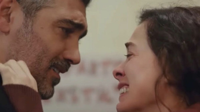 Sarp e Bahar in una scena de La forza di una donna &copy; Mediaset.