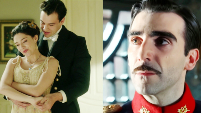 Angela, Curro e Lorenzo &copy; La Promessa.