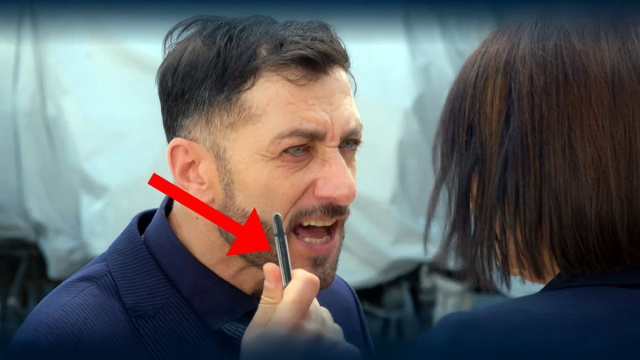 Gennaro Gagliotti (Carlo Caracciolo) e Marina Giordano (Nina Soldano) &copy; Un Posto al Sole Rai