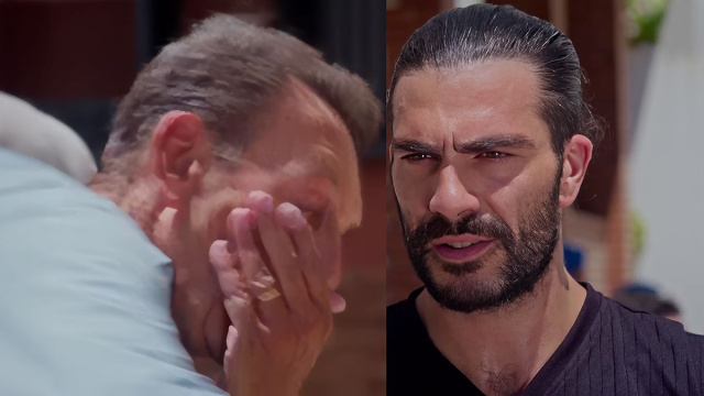 Roberto Ferri (Riccardo Polizzy Carbonelli) e Rosario Stasio (Errico Liguori) – © Un Posto al Sole / Rai.