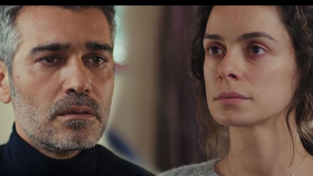 Sarp e Bahar in La forza di una donna © Mediaset