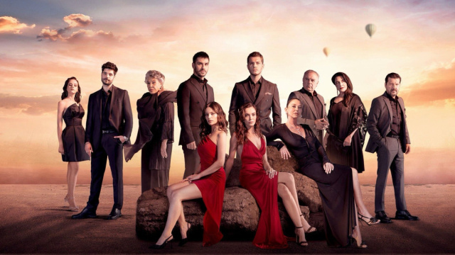 Il cast de La notte nel cuore © Mediaset.