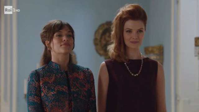 In foto Marta e Odile nella soap © Rai.