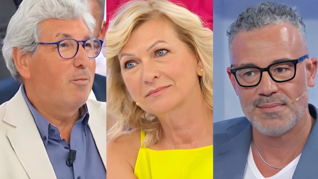 Mario, Magda e Sebastiano - screenshot Uomini e Donne © Canale 5