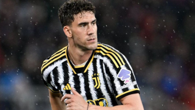 Dusan Vlahovic, attaccante della Juventus. Foto &copy; Juventus FC