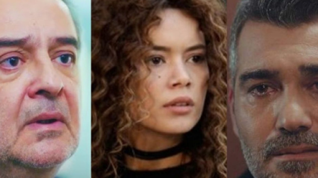 Enver, Sirin e Sarp – screenshot © La forza di una donna.