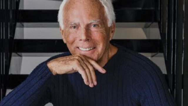 Giorgio Armani foto © Instagram.