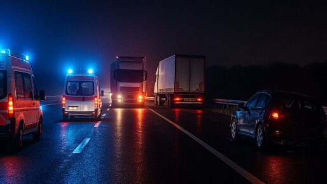 Immagine di alcune ambulanze © IA