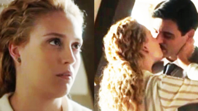 Jana e Manuel in una scena de La Promessa © Mediaset.