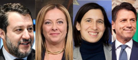 Sondaggi politici: salgono Fratelli d’Italia e M5s, scende il Pd
