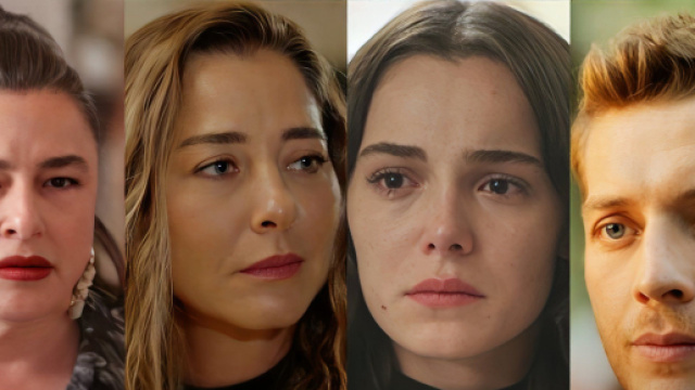 Hikmet, Sumru, Melek e Cihan – screenshot © La notte nel cuore.