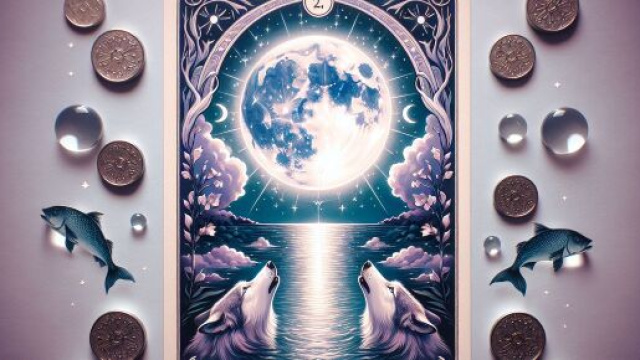 Illustrazione ispirata al segno dei Pesci. © Immagine creata con Dall-E