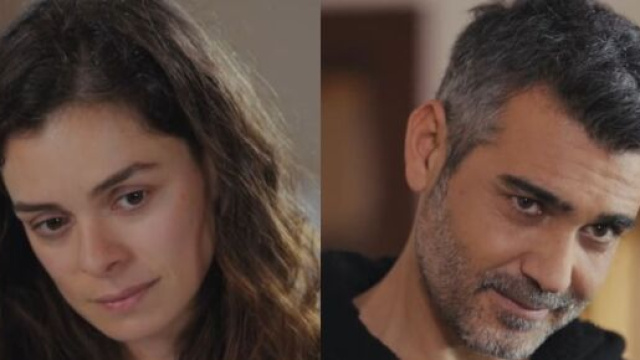Sarp e Bahar de La forza di una donna © Canale 5.