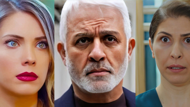 Yildiz, Halit e Aysel - screenshot © Forbidden Fruit.