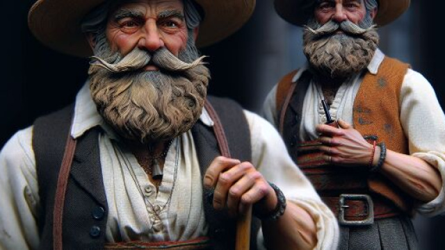 Numero 31 della Smorfia napoletana, o patrone 'e casa, per l'Ariete. &copy; Immagine creata con Dall-E