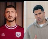 Guido Rodriguez, centrocampista del West Ham. Foto &copy; West Ham. Joao Cancelo, terzino dell'Al-Hilal Saudi. Foto &copy; Al-Hilal