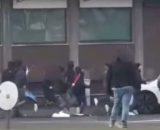 Duri scontri tra tifosi @ foto Facebook