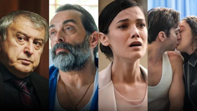 Metin, Kadir, Ceylin, Efe e Tugce - screenshot © Segreti di famiglia.