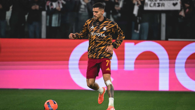 Lorenzo Pellegrini, centrocampista della Roma. Foto &copy; Roma