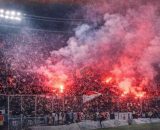 Tanti tifosi in trasferta in Italia @Immagine I.A.