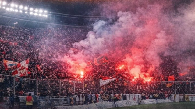 Tanti tifosi in trasferta in Italia @Immagine I.A.