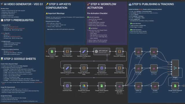 Automate AI video creation & multi-platform publishing with GPT-4 ... &copy; Creative Commons