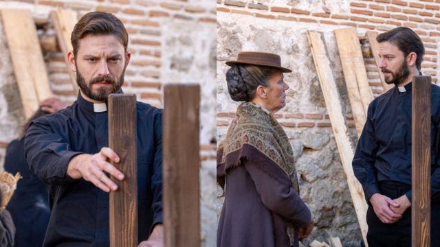 Padre Samuel e Petra - Screenshot © Rtve