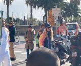 La Fiamma Olimpica a Chiavari- &copy; Screenshot Primocanale