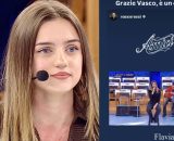 In foto Flavia ad Amici &copy; Mediaset/Instagram
