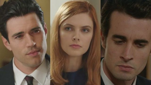 Matteo, Odile ed Ettore - screenshot © Rai