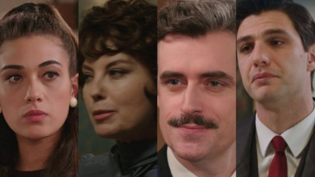 Rosa, Adelaide, Tancredi e Marcello - screenshot &copy; Rai