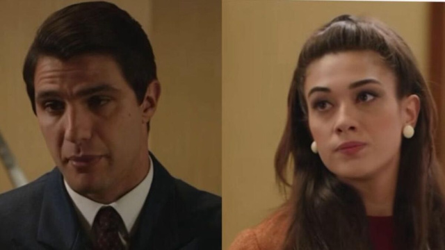 In foto Marcello e Rosa © Rai 1