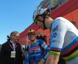 Remco Evenepoel e Tadej Pogacar - &copy; Screenshot Eurosport