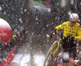 Wout van Aert nella gara di Mol - &copy; Screenshot Eurosport