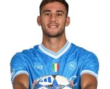 Lorenzo Lucca, attaccante del Napoli. Foto &copy; Napoli