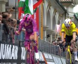Mads Pedersen al Giro d'Italia - &copy; Screenshot Eurosport