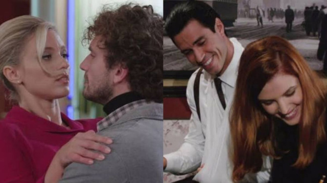 Irene, Johnny, Matteo e Odile - screenshot © Rai 1.