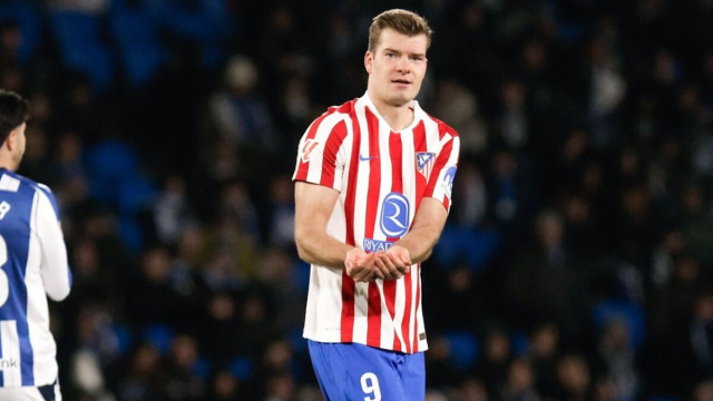 Alexander Sorloth, attaccante dell'Atletico Madrid. Foto &copy; Atletico Madrid