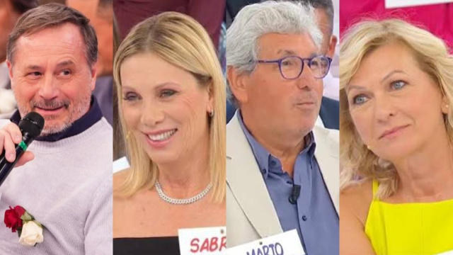 Carlo, Sabrina, Mario e Magda - screenshot &copy; Canale 5