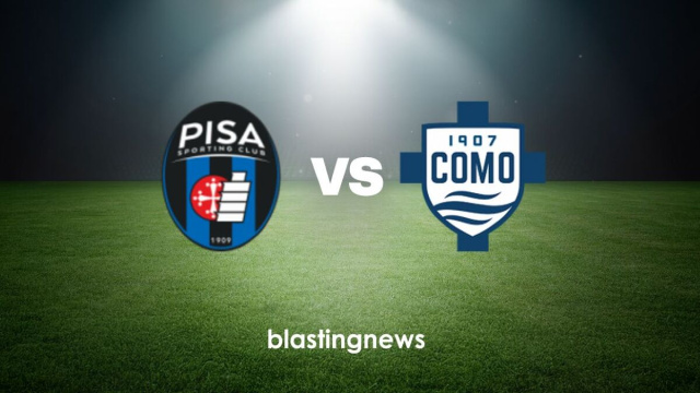 I loghi di Pisa e Como. &copy; Blasting News