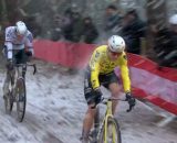Wout van Aert nella gara di Mol - &copy; Screenshot Eurosport