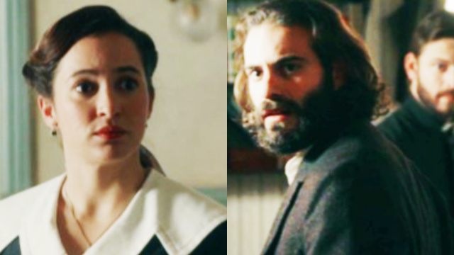 Catalina e Adriano si rivedono © La Promessa