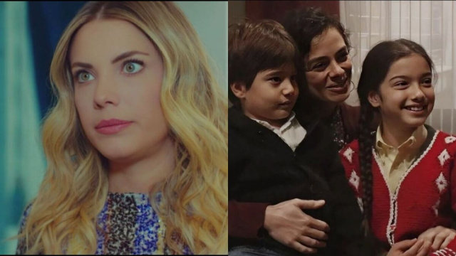 I protagonisti de La forza di una donna e Forbidden fruit © Mediaset.