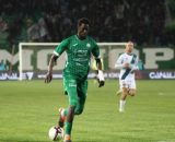 Youssouph Cheikh Sylla con la maglia del Monopoli - &copy; Facebook / Monopoli Calcio