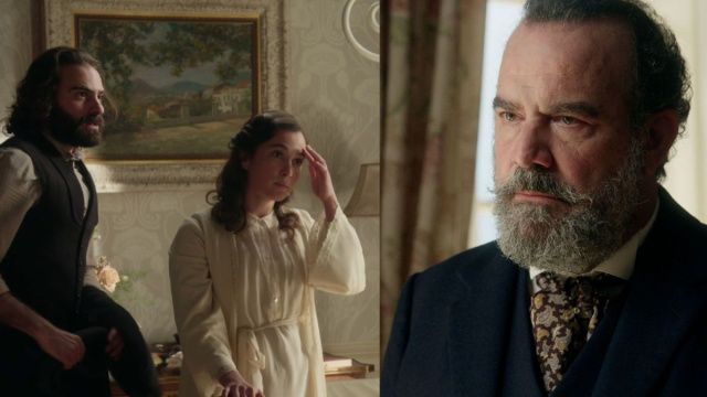 Adriano, Catalina e Alonso © La Promessa.