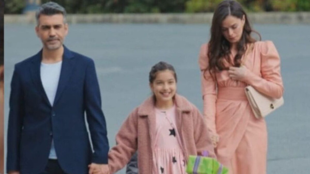 In foto Bahar, Sarp e la loro bimba © Mediaset