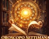 Locandina per l'oroscopo della settimana dal 12 al 18 gennaio 2026 &ndash; &copy; Copilot IA.