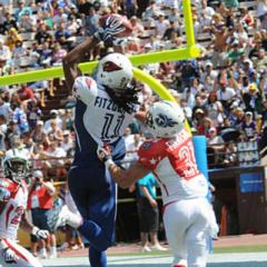 American football, referred to as football in the United States and Canada.