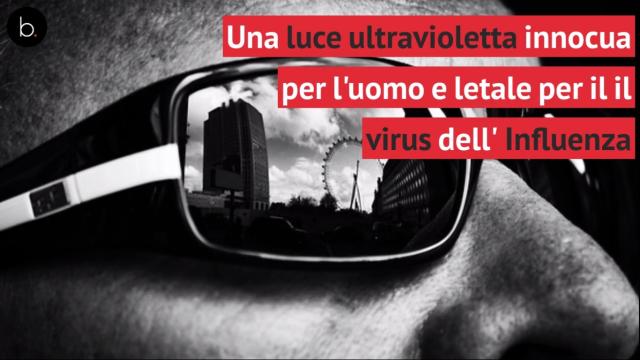 Raggi UV contro il virus dell'influenza