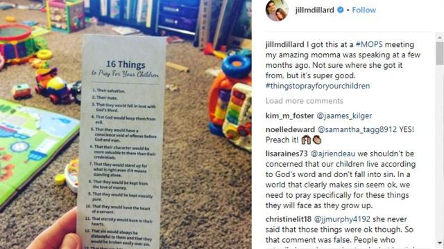 Jill Dillard Duggar gets into homophobia on Instagram